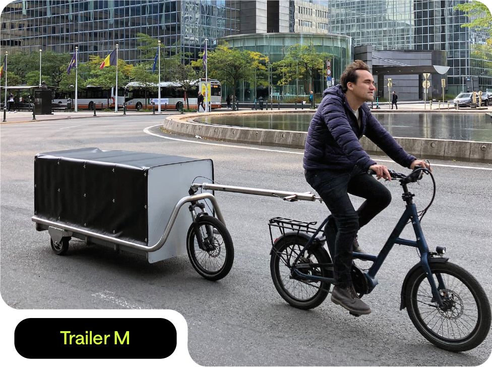 large bike trailer for transport